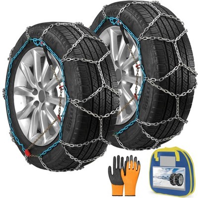 AutoChoice Snow Tire Chains For Light Truck SUV Pickup Trucks, Set Of 2SCRV250