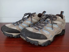 Merrell Moab 3 Hiking Shoes Women Size 9 Dusty Olive Waterproof Ortholite EUC 