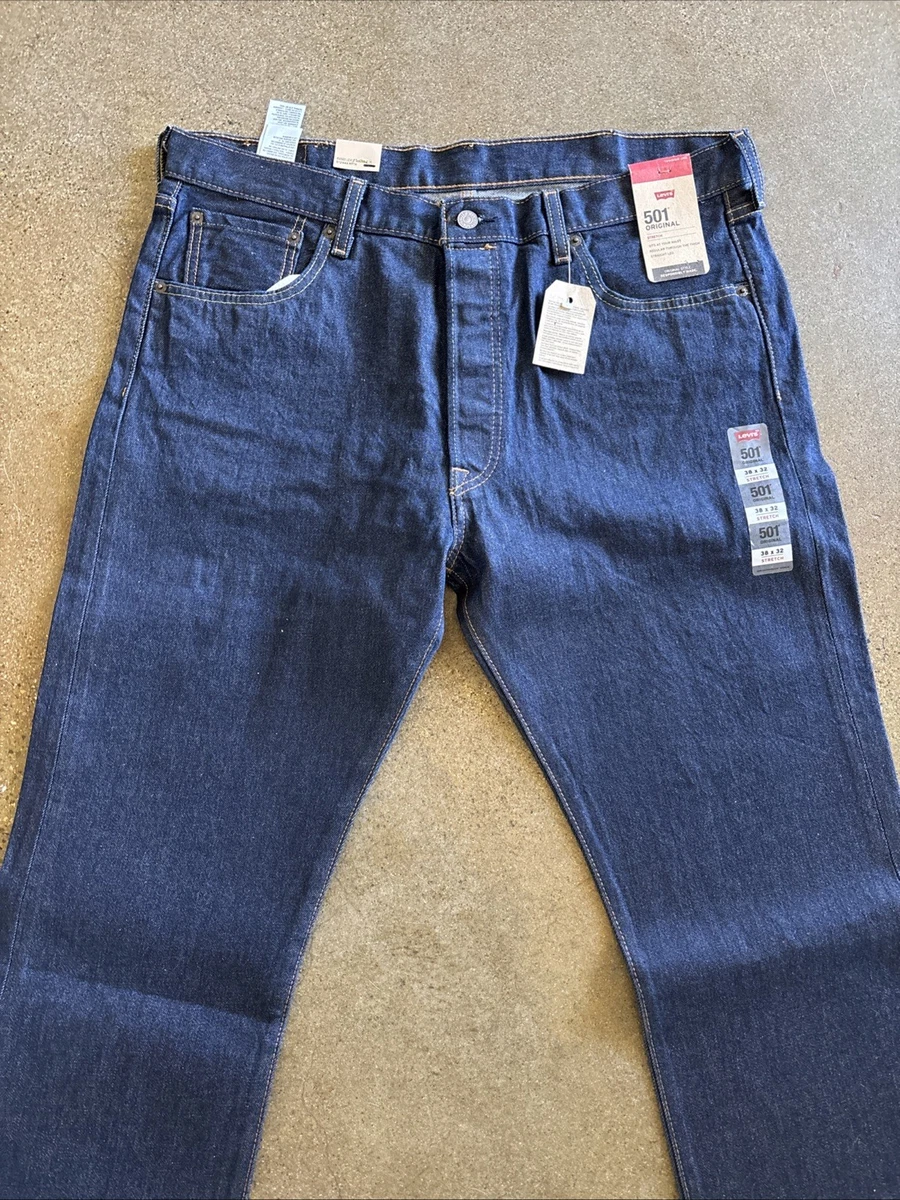 Levi's 501 Shrink-To-Fit Blue Jeans for Men for sale | eBay