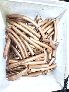 10 lbs Copper Scrap, Smelting, Art Craft, Casting, Tubing ,Elbow's Bright Shiny