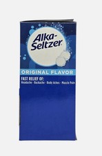 Alka-Seltzer Buffered Aspirin Effervescent Tablets Original Flavor 116 Count