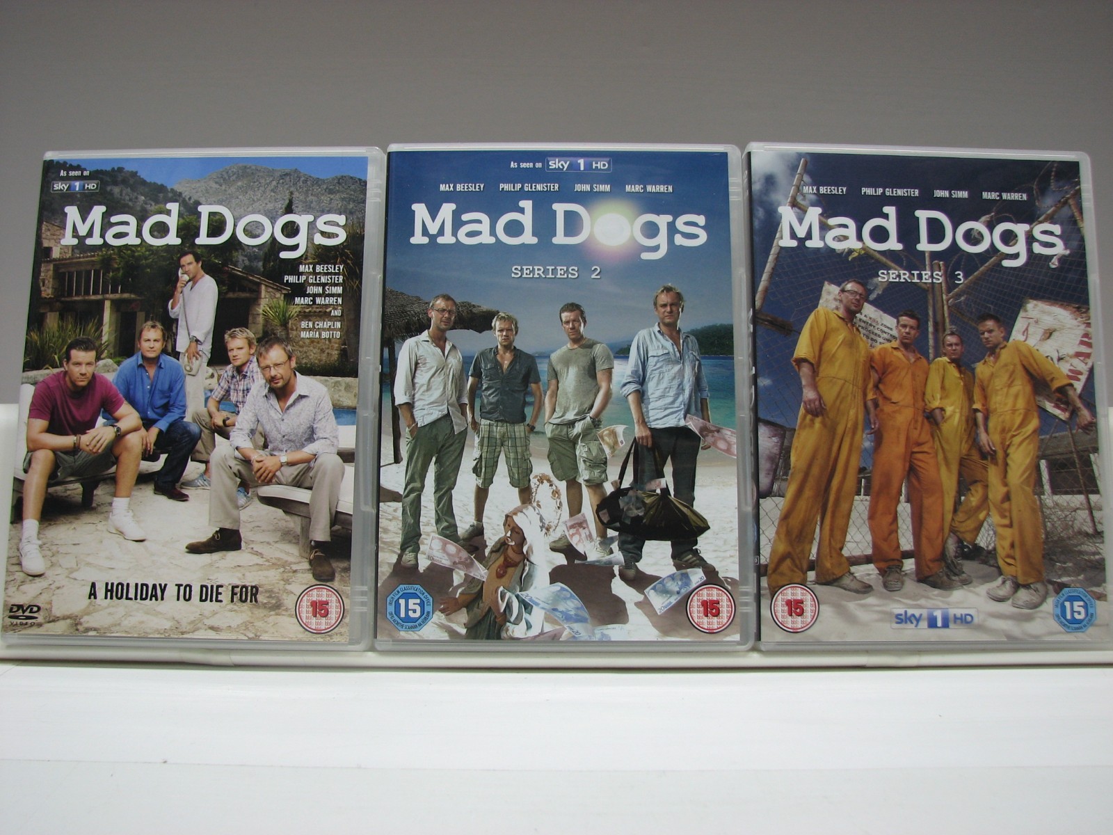 Mad Dogs - Series 1-3 (DVD) REGION 2