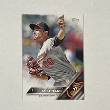 2016 Topps Team Set #526 T J McFarland Baltimore Orioles Card
