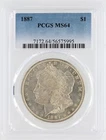 1887 Morgan Silver Dollar PCGS MS64 S$1 Philadelphia Minted No Reserve