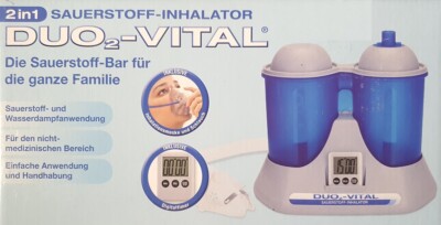 Sauerstoff Inhalator DUO2 Vital mit Timer