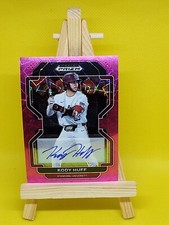 2022 Panini Draft Picks Kody Huff Pink Velocity Auto - PDP206