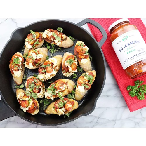 Yo Mama's Foods Low-Sodium Pasta Sauce, Tomato Basil 25 oz., 3 pk. Free Shipping - Picture 6 of 8