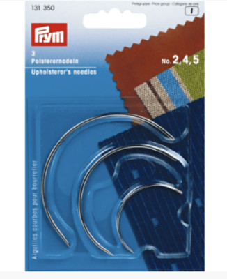 Prym Polsternadeln - gebogener gehärteter Stahl 3er Set | 131 350