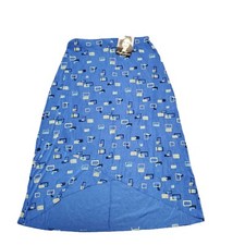 Carolyn Strauss Collection Blue Skirt Plus Size 1X NWT New With Tags NWT