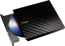 Asus SDRW-08D2S-U External DVD-RW Optical Drive - Black