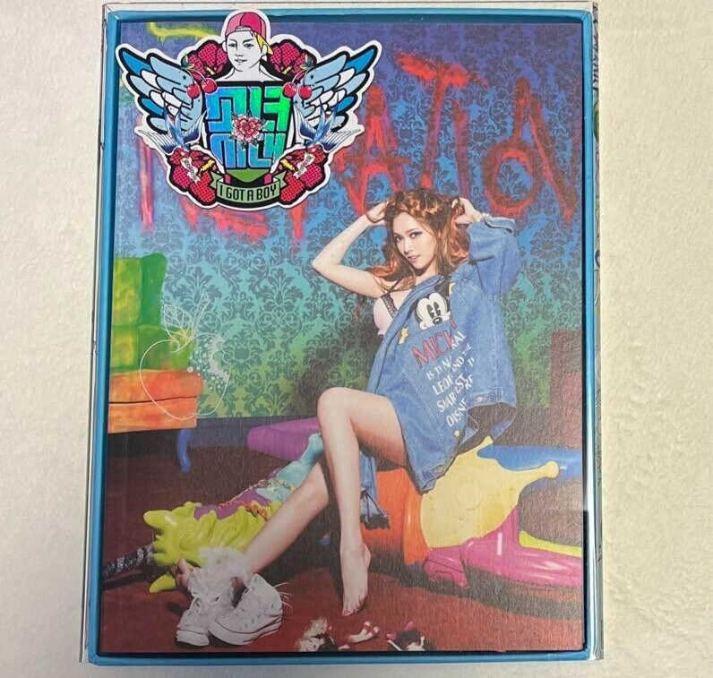 GIRLS' GENERATION SNSD Jessica ver. I Got a Boy Korea CD Booklet