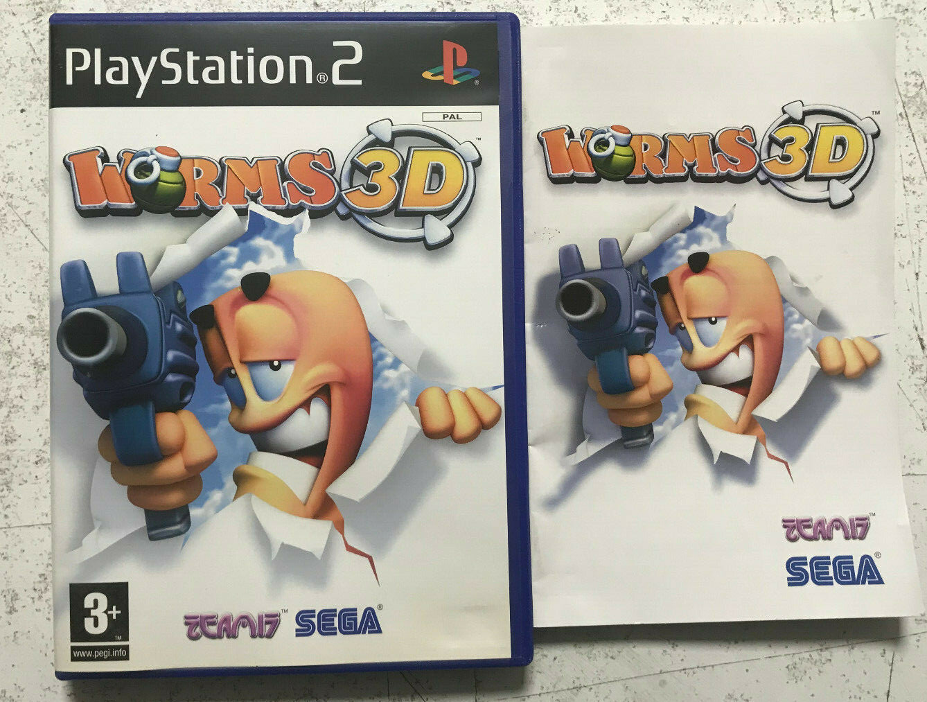 Worms 3D PS2