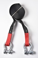 2 4 Ton 2x30 Tow Strap 30 Ft W D-rings Sling Utv Recovery 4wd Snow Mud Pull