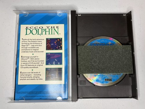 SEGA CD Saturn Replacement Long Box CD Disc Video Game Case Holder + Foam - Picture 18 of 20