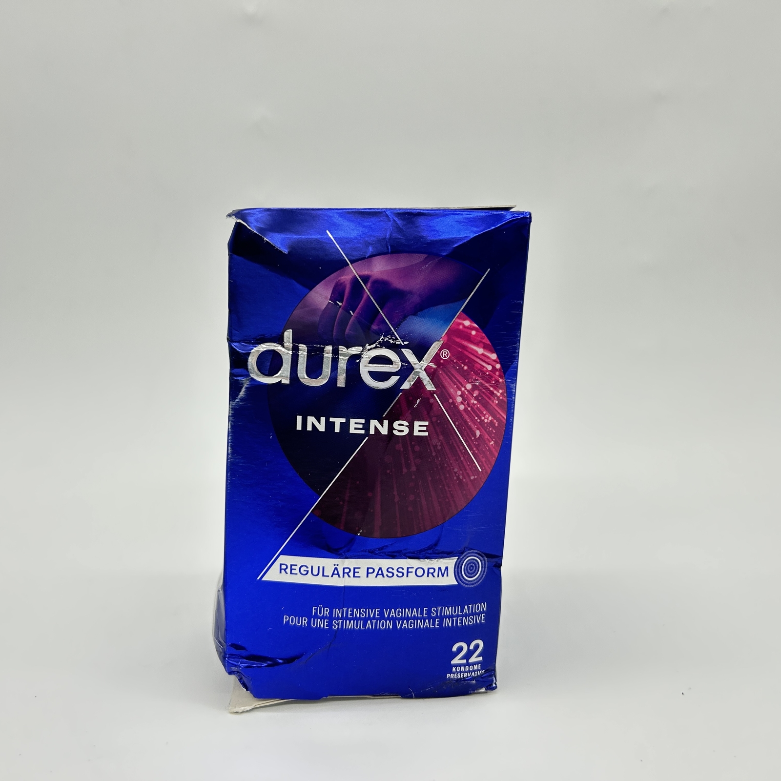 Durex Intense Kondome – Mit Noppen, Rippen &amp; mit Desirex-Gel befeuchtet