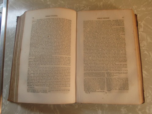 Antique Leather bound 1846 Hard Cover Book Commentaries on the Laws of England - Imagen 13 de 16