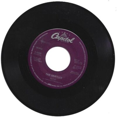 Beatles - Help ! / I'm Down Monaural 7'' 45 RPM Single