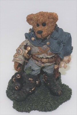 BOYDS BEAR BEARSTONE FIGURINE STONEWALL THE REBEL  RETIRED FIRST EDITION 1E NIB