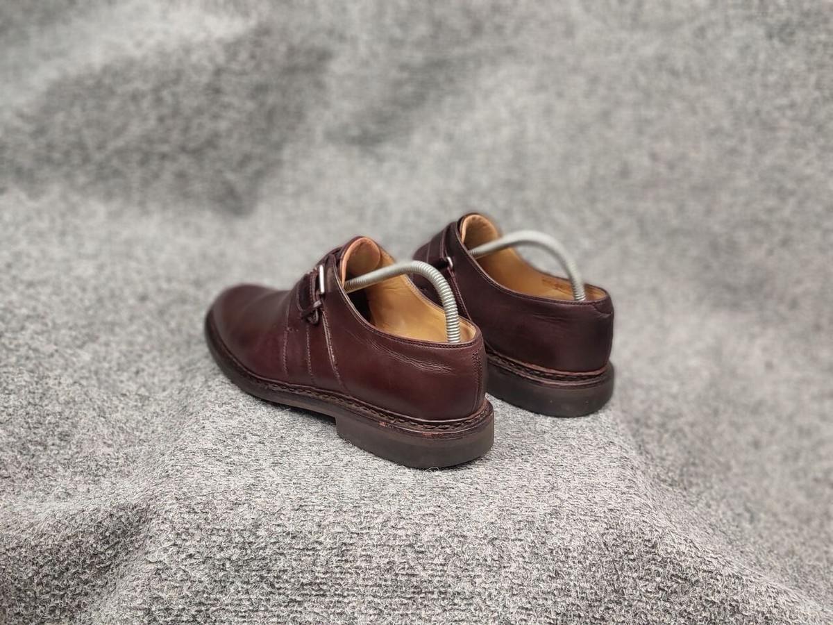 Heschuhd Design Bouleau Single Monk Strap Toe Derby Shoes 