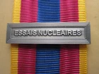 Nuclear Testing Clip for National Defense Medal