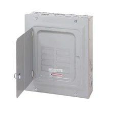 BR 125 Amp 6-Space 12-Circuit Indoor Main Lug Loadcenter with Surface Door