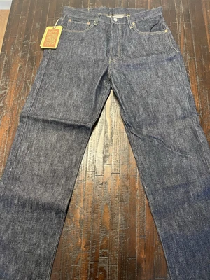 Bronson MFG - Postwar 1947 Levi’s 501 Repro Raw Selvedge Jeans - 34 New w/ Tags - Picture 3 of 15