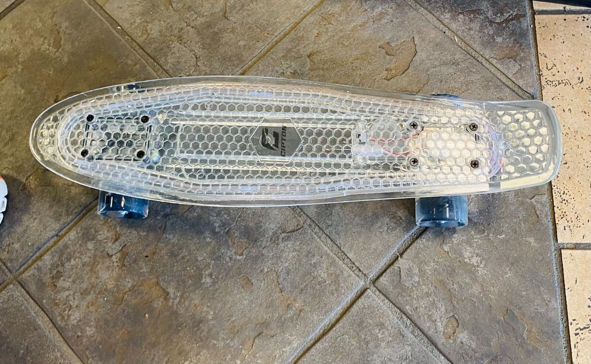 NEW Cipton LED Light Up skateboard; Motion Activated LED