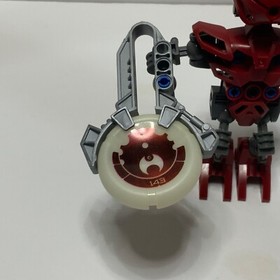 LEGO Bionicle Matoran of Metru Nui Nuhrii 8607 w/Disk 143 No Instructions (A)
