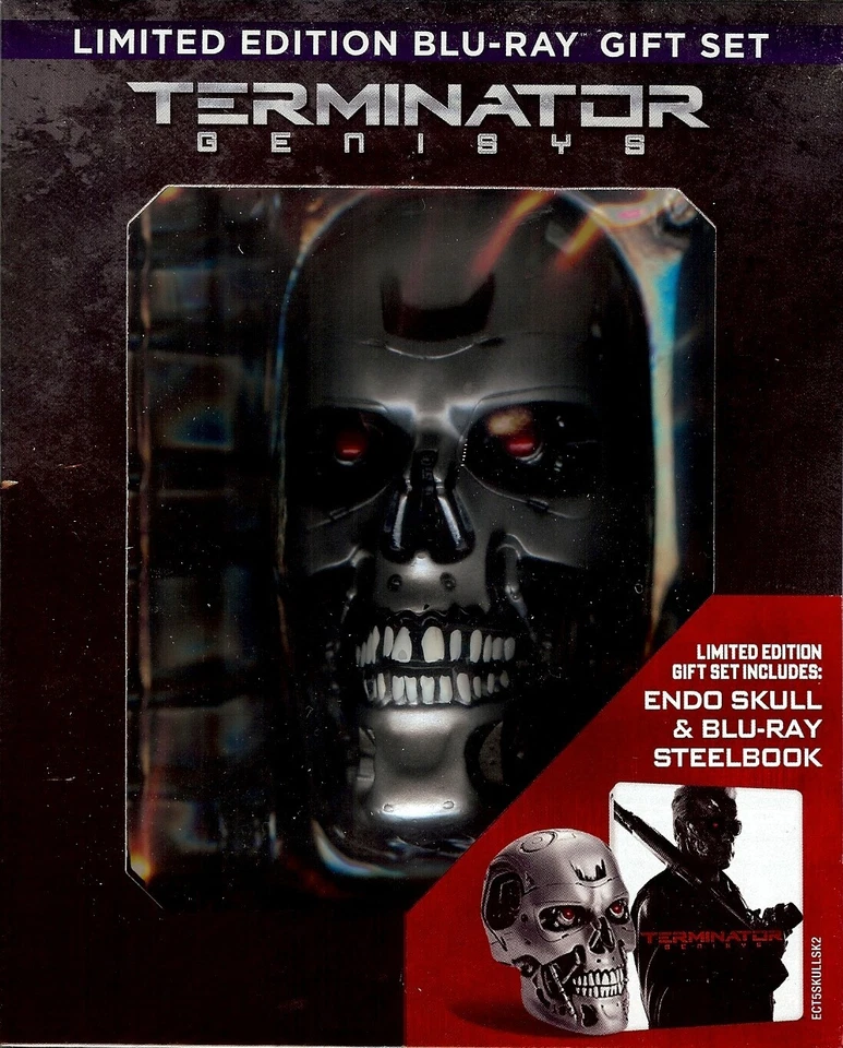 TERMINATOR GENISYS Limited Edition 2D/3D SteelBook Gift Set (Region Free Czech) - Image 2 of 4