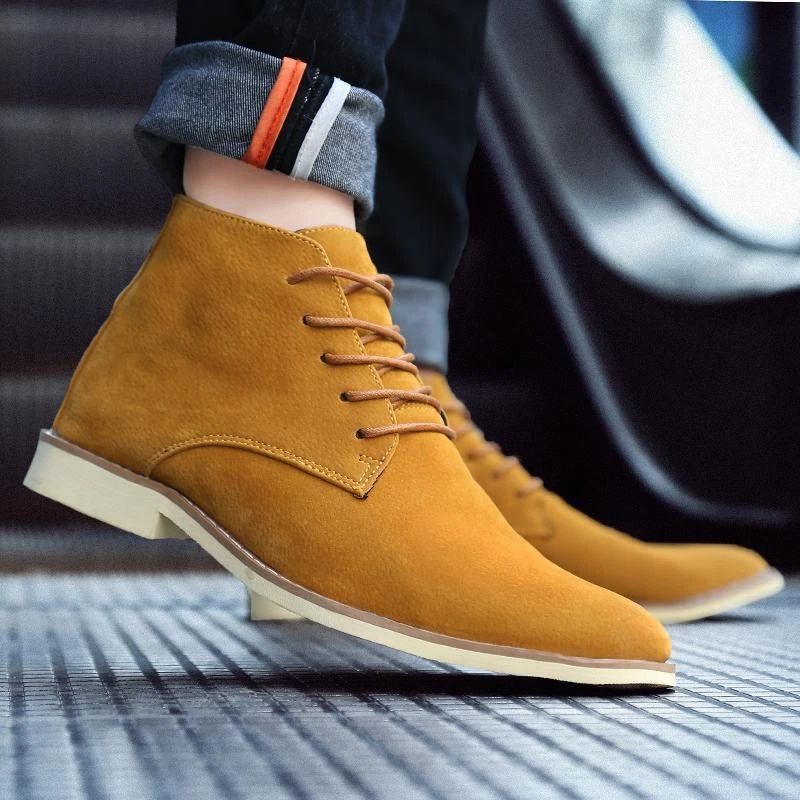 Zapatos Botas Botines de Hombre Para Vestir Casual Calzado Men Para Hombres