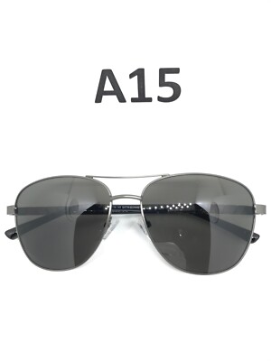 Kirkland Signature Stylish Black Aviator Sunglasses Kirkland Signature Black Aviator Sunglasses M52 59-16-145  main image 4