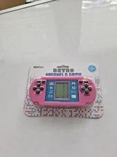 Vivitar Retro Handheld Game-23 Games in 1-Pink-NEW-Requires 2 AA Batteries
