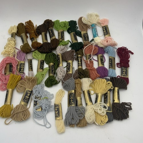 Vintage Anchor Tapisserie Wool Bundle Tapestry Job Lot Various Colours & Lengths - Picture 4 of 8