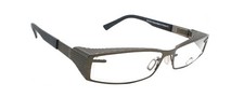 New Authentic Eye'DC V796 010 90s France Vintage Matte Gray Metal Eyeglasses NOS