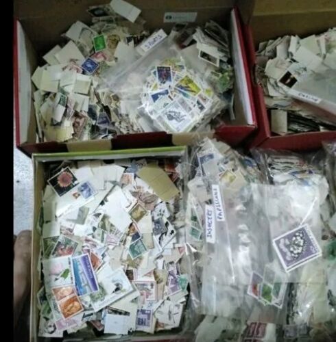 ( Lot-Vrac) 1000 TIMBRES du MONDE GRANDS ,MOYENS,PETITS, FORMATS - 第 1/3 張圖片