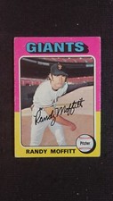 1975 Topps Baseball card # 132 Randy Moffitt ( G to VG)