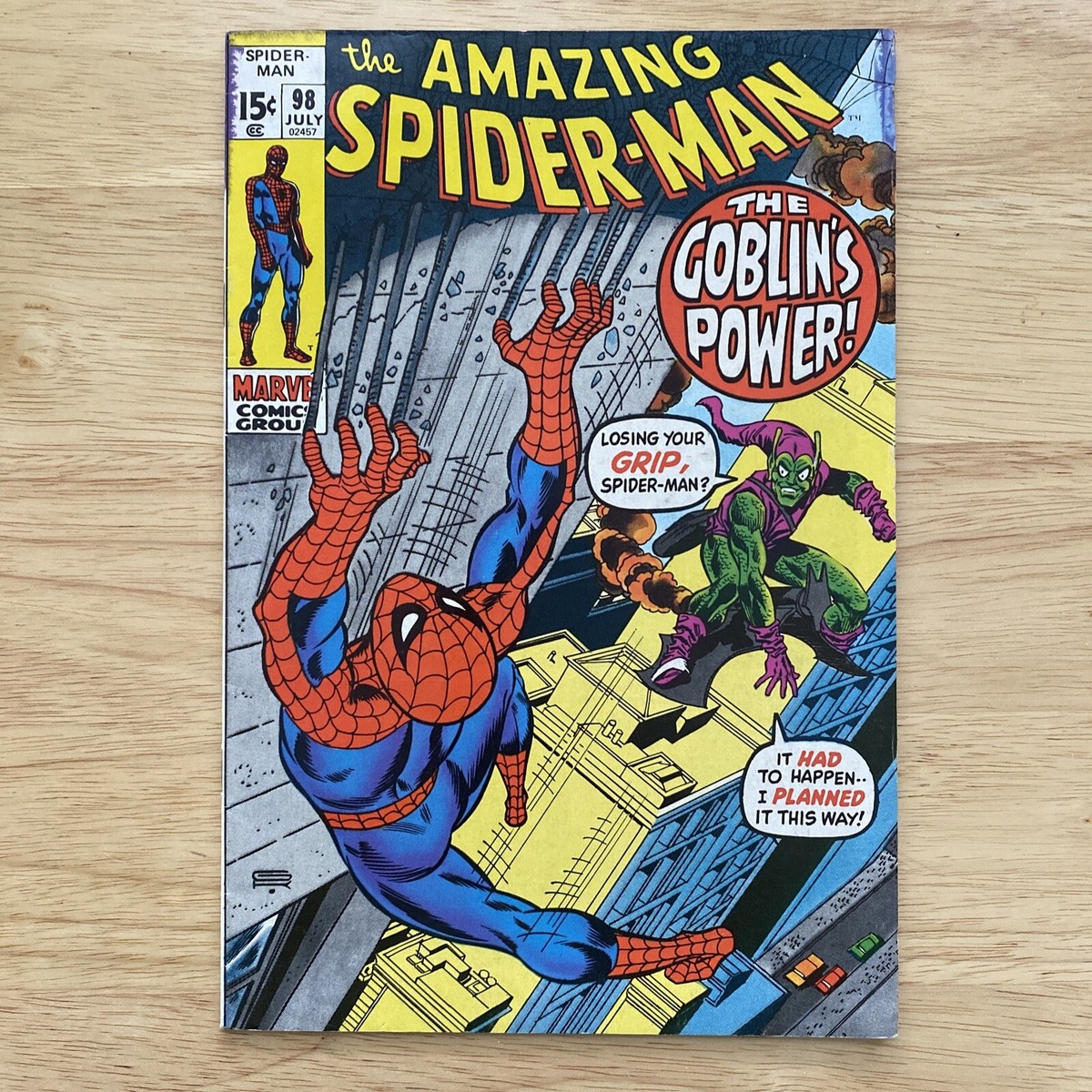 Amazing Spider-Man #98 Marvel Comics Group | eBay