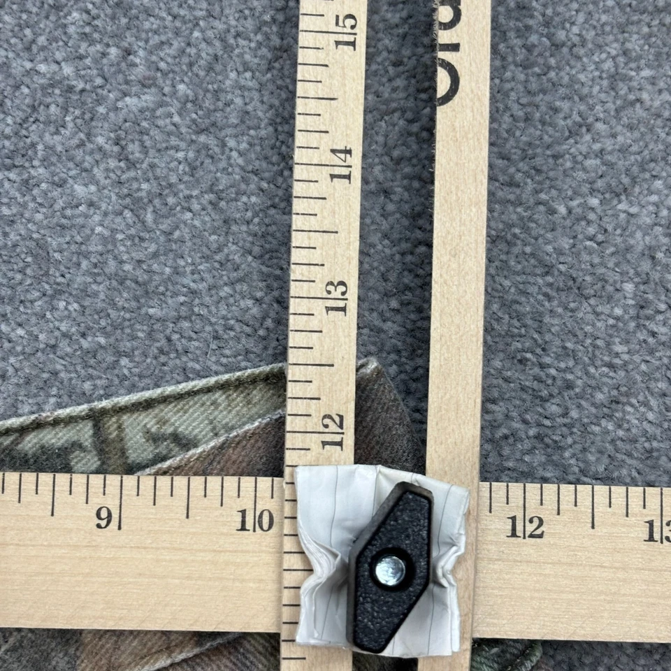 Pantalones Wrangler Niños 22x25 Marrón Realtree Carpintero Camuflaje Ropa de Trabajo Lona Juvenil Foto 3 de 4