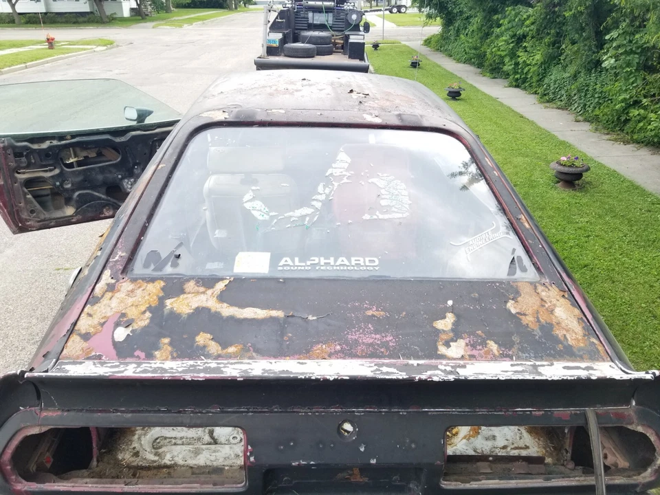 Ventana de escotilla de vidrio Mustang II King Cobra 2 1974-78 Ford 74 75 76 77 78 1978 Foto 4 de 4