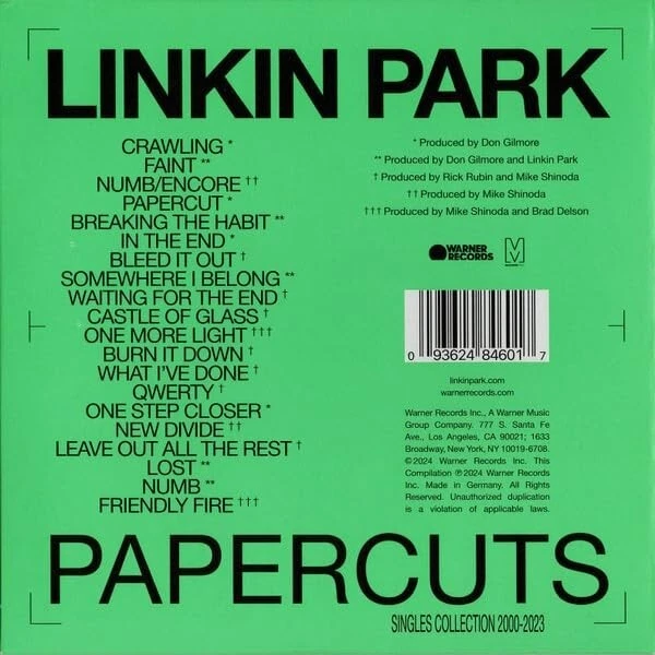 Linkin Park - Papercuts CD - NEW | eBay
