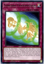 Synchro Transmission (VASM-EN029) - 1st Edition Rare - Yu-Gi-Oh! Valiant Smashers