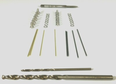 #ad MODIFYING ACCESSORIES TUNEUP KIT SCREWS*WASHERS*#2 56 TAP*BITS 8*AXLES*NEW $32.75
