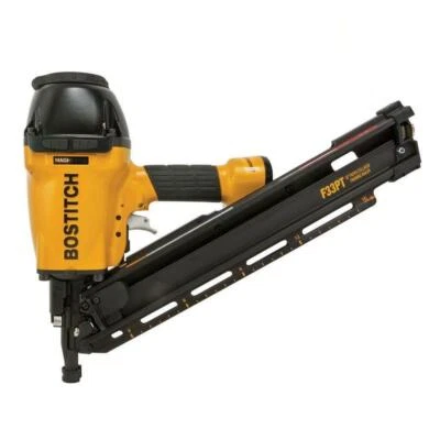 BOSTITCH F33PT-E 33 DEGREE ANGLED PNEUMATIC 1ST FIX AIR STRIP NAILER 50-90mm