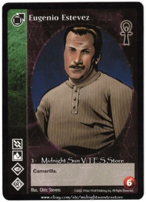 Eugenio Estevez Tremere Camarilla Edition V:TES VTES Vampire CCG