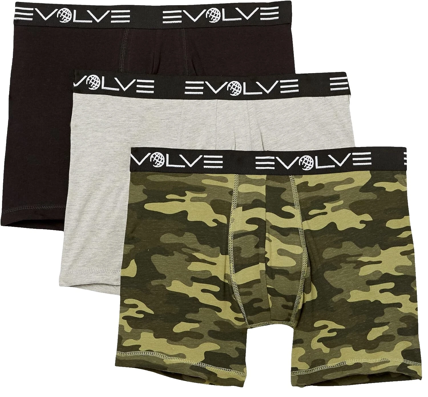Poliéster Evolve Men's Boxer Brief