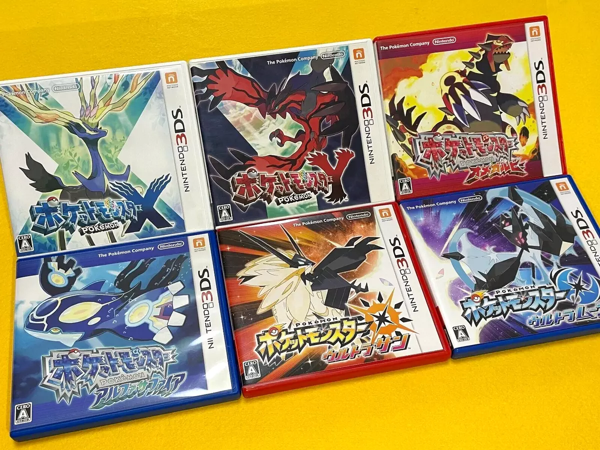 Pokemon X + Y + Alpha Sapphire + Omega Ruby - Nintendo 3DS - Brand New