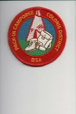Colonie District Pack-In Camporee patch