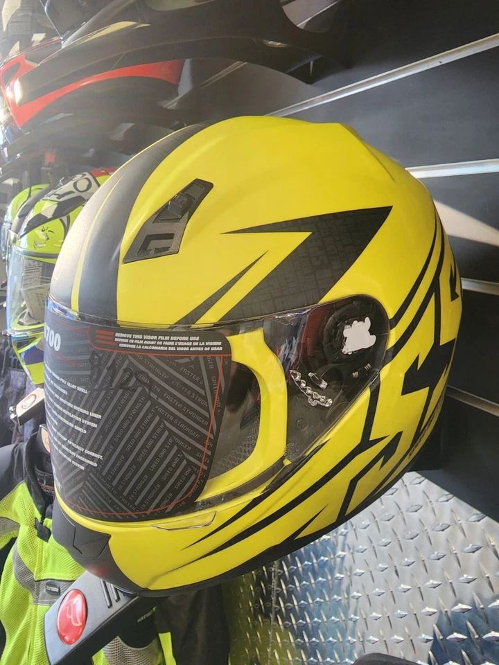 Casco de velocidad y fuerza SS700 Hammer Down Hell doblado para casco de velocidad (grande) Foto 3 de 4