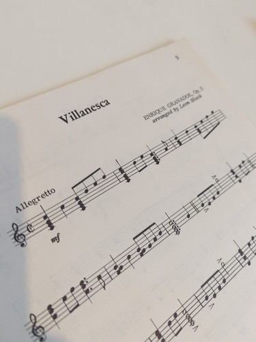 The Guitar In Spain For Classical Guitar Rare Sheet Music Book,1969 Edition - 第 4/7 張圖片