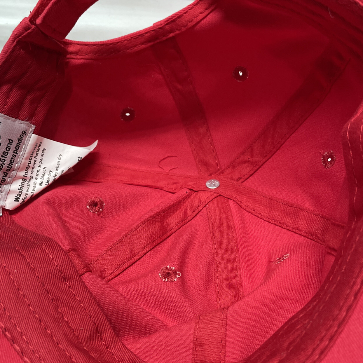 Power cap flashlight cap hat strap back battery o… - image 10